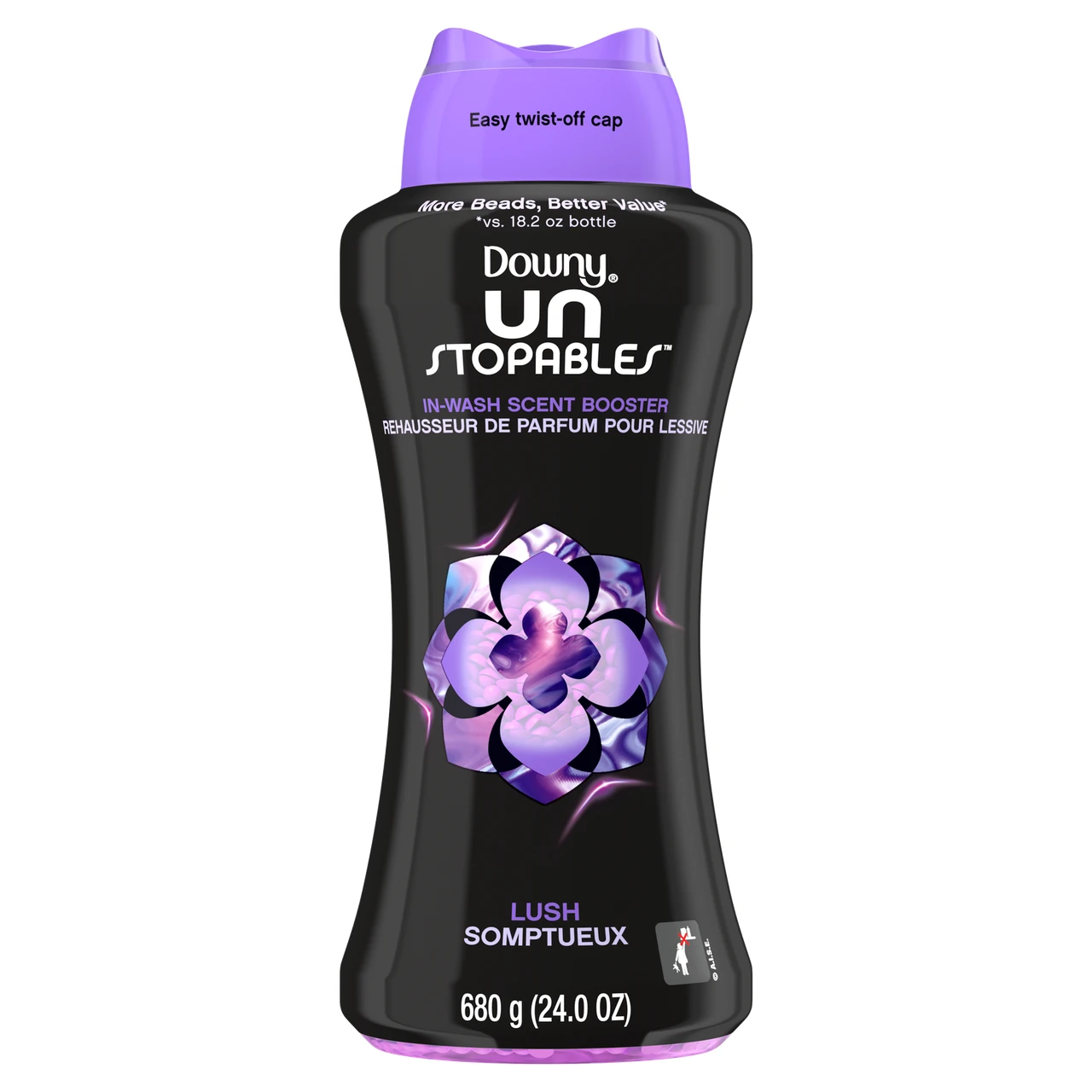 DOWNY PERLAS DE PERFUME LUSH 680 G x 4 Uds.