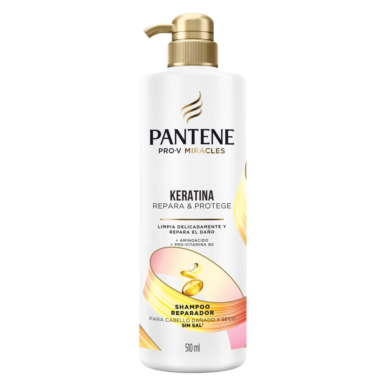 PTN CHAMPÚ KERATINA 510 CC x 12 Uds.