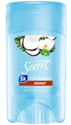 SECRET CLEARGEL COCONUT 45 G x 12 Uds.
