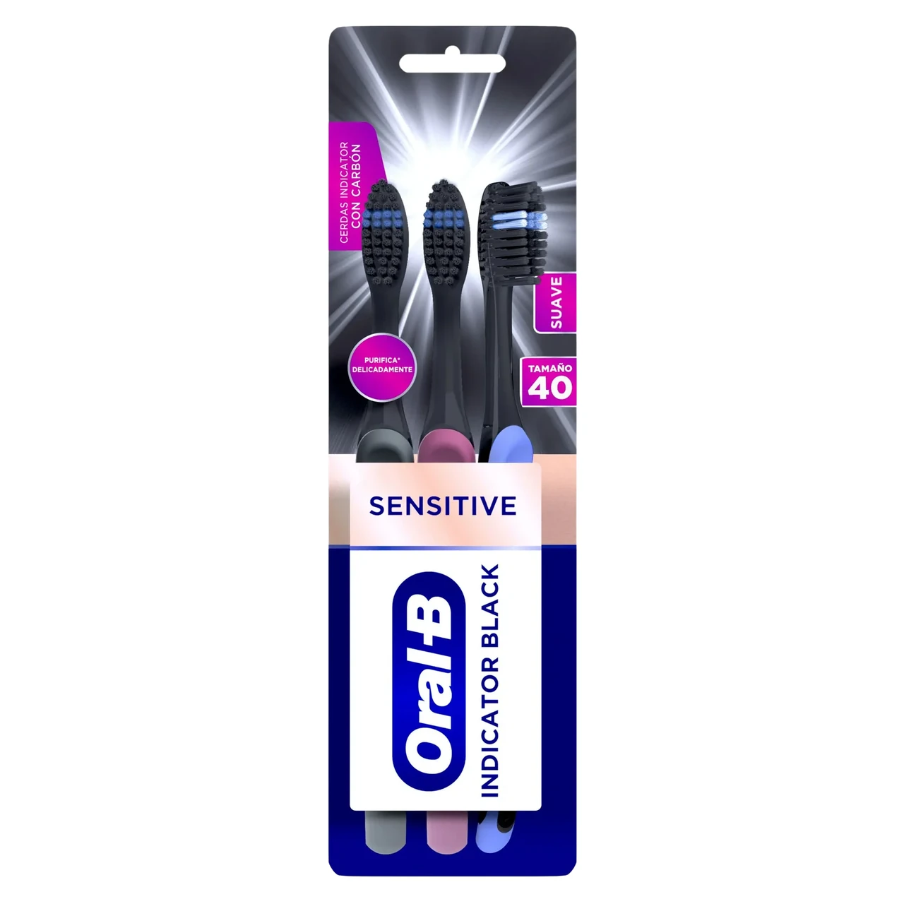 ORALB CEP BLACK SENSIT SV 3UN 46 G x 36 Uds.