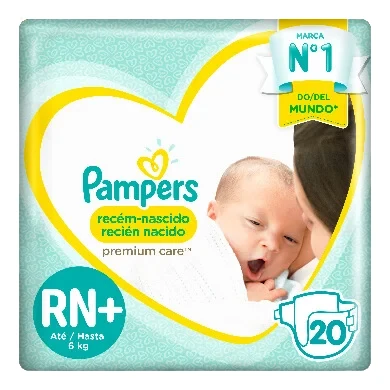 PAMPERS PAÑALES RECIEN NCD PLUS 355 G x 8 Uds.