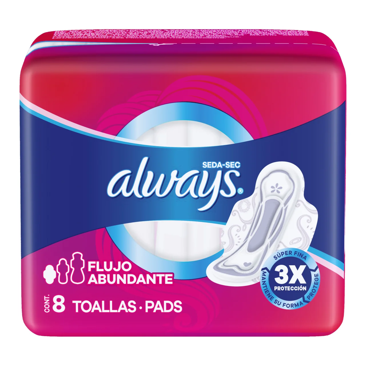 ALWAYS TOALL SEDA SEC F ABUN 60 G x 24 Uds.