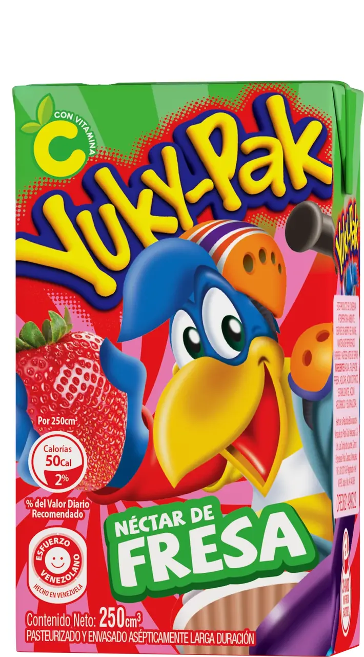 YUKYPAK FRESA LD 250 ML x 24 ml