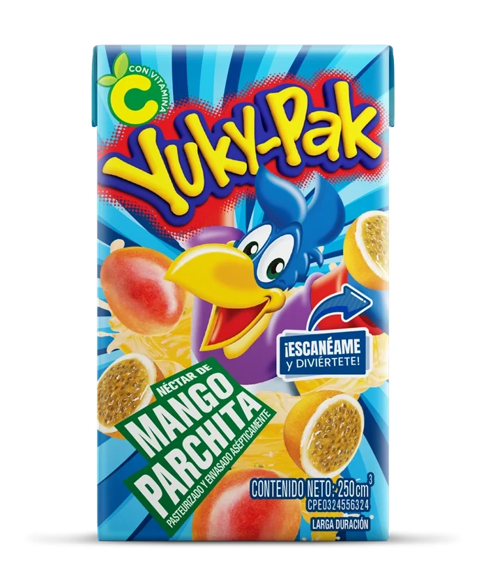 YUKYPAK MANGO PARCHITA LD 250 ML x 24 ml