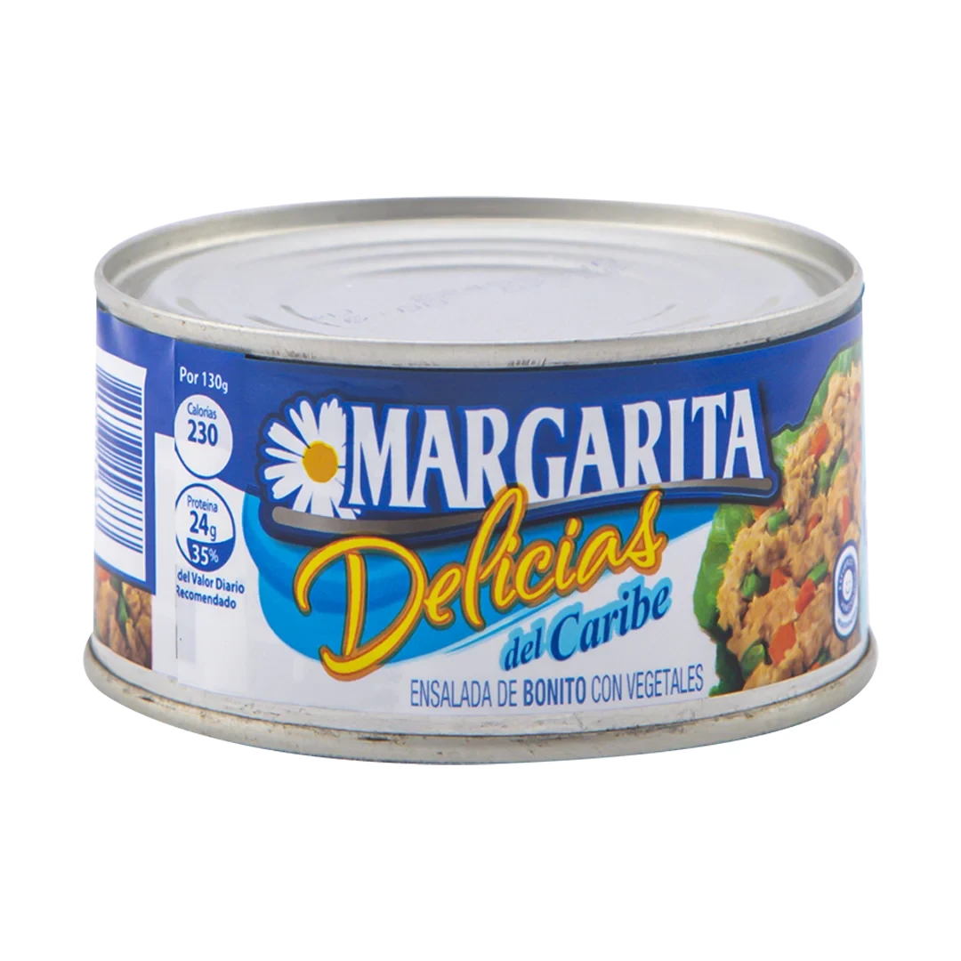 MARGARITA BONITO CON VEGETALES 165 G x 24 Uds.