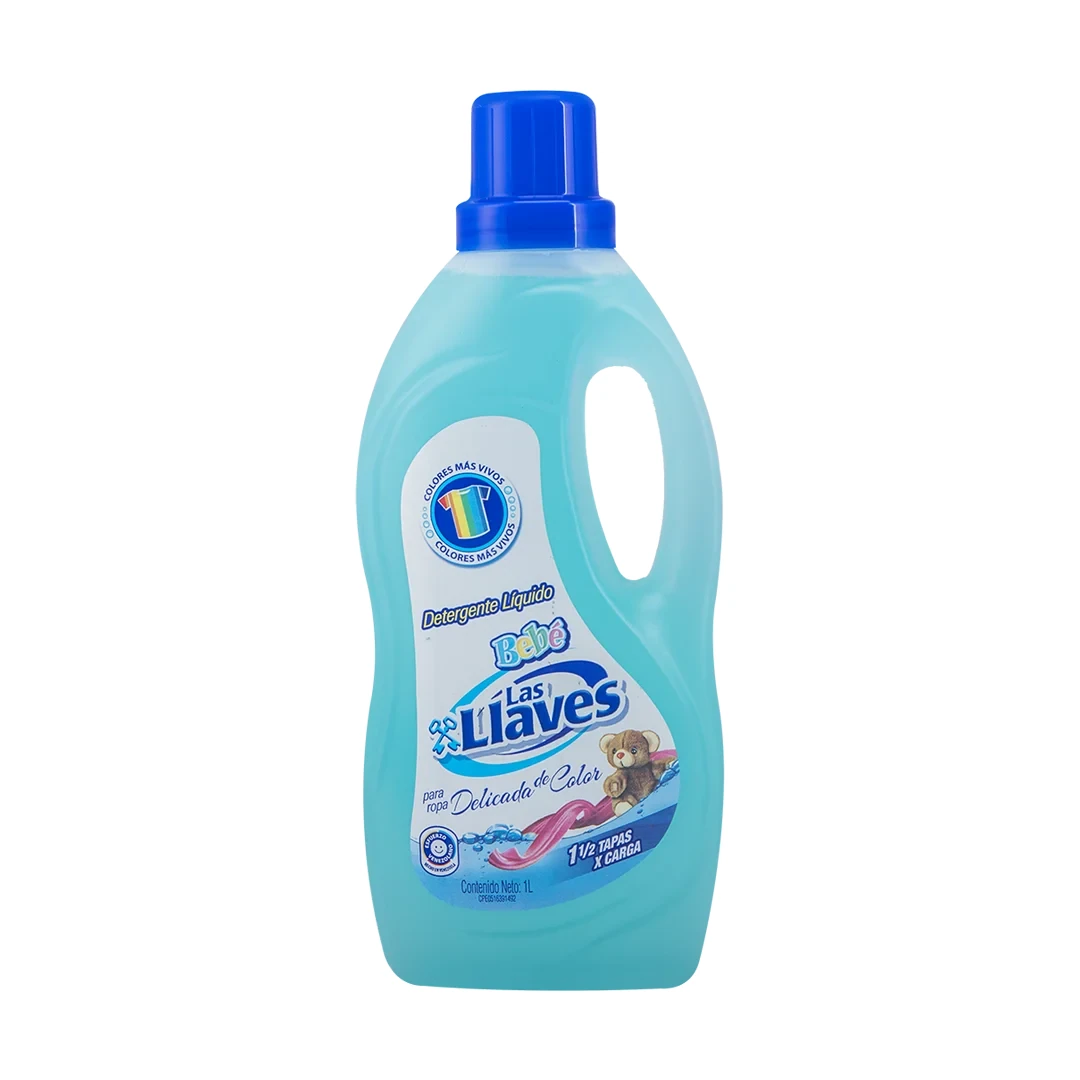 [L350] LAS LLAVES DET LIQ ROPA DELI 1 L x 12 Uds.