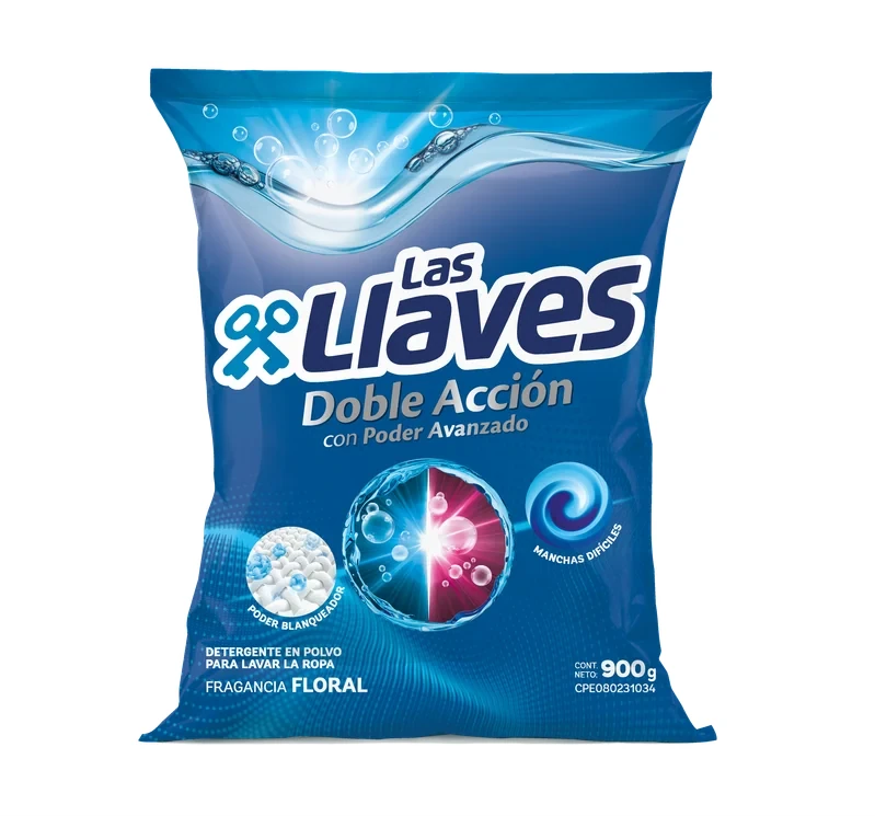 [L413] LAS LLAVES DETERGENTE FLORAL 900 GX10Uds.