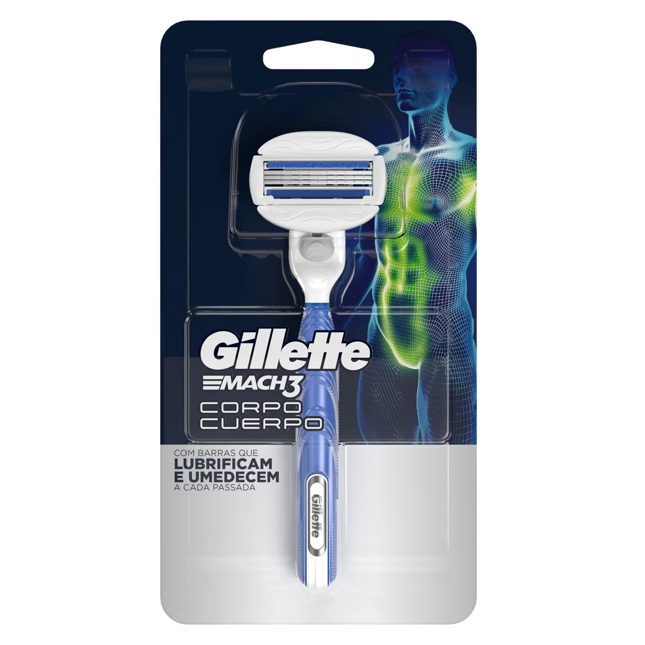 [80702190] GILLETE MACH3 SISTEM CUERPO 38 G x 6 Uds.