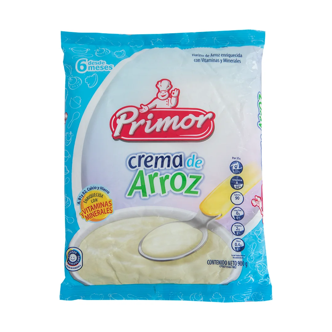 [H370] PRIMOR CREMA ARROZ ENRIQ 450 G (BOLSA) x 24 Uds.