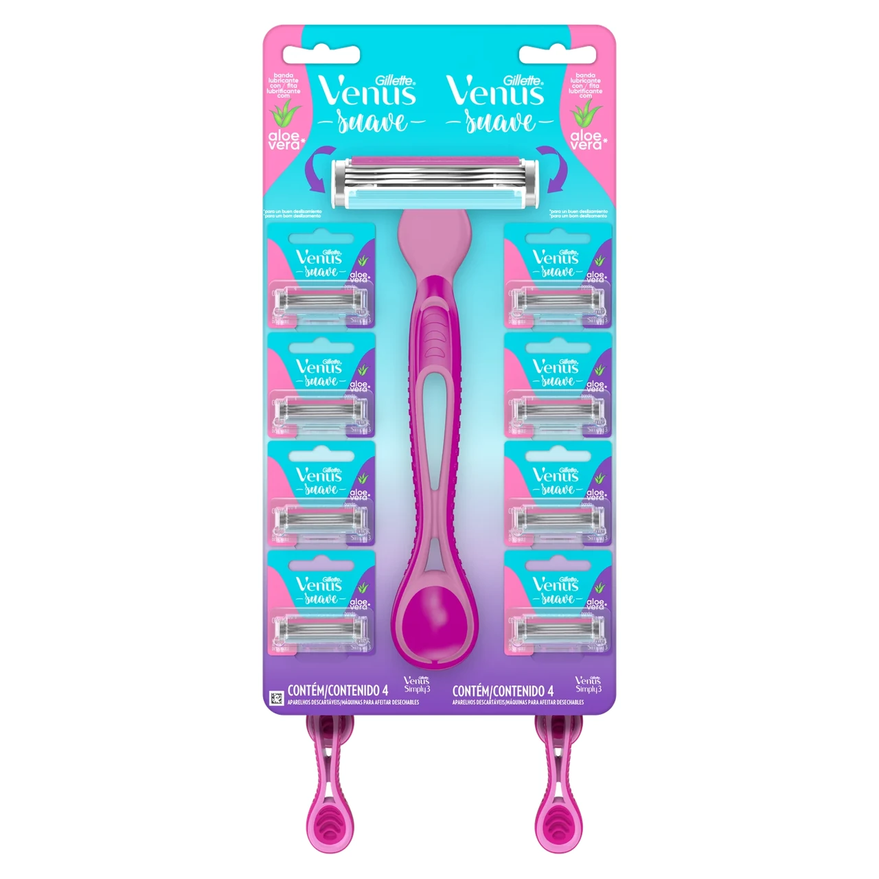 [80351959] VENUS RISTRA SIMPLYX8UN FEM 104 G x 10 Uds.