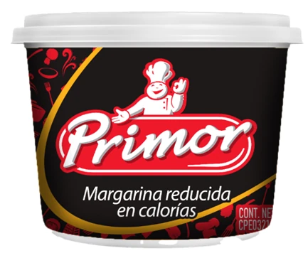 [T586] PRIMOR MARGARINA REDUCIDA CAL 500 G x 12 Uds