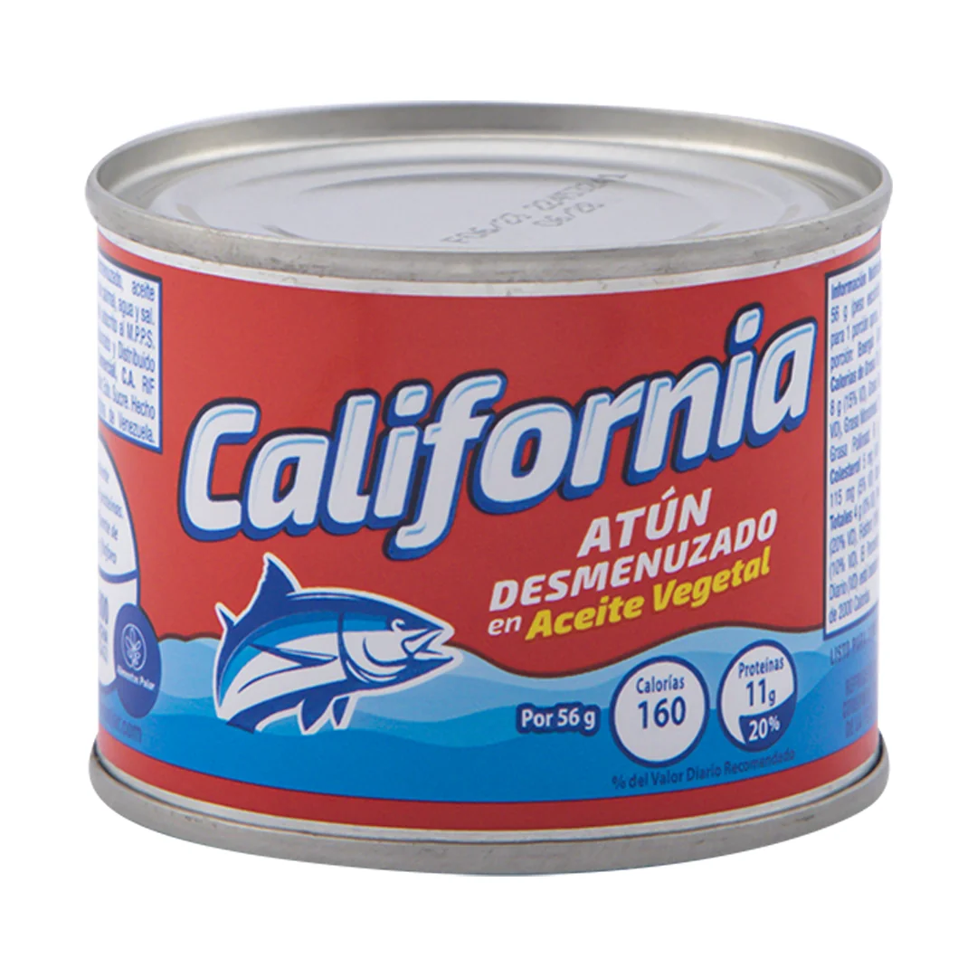 [D398] CALIFORNIA ATÚN DESMENUZADO 140 G x 35 Uds (E)