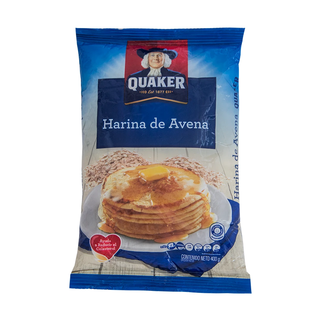 [Q145] QUAKER AVENA DE HARINA BOLSA 400 G x 16 Uds.